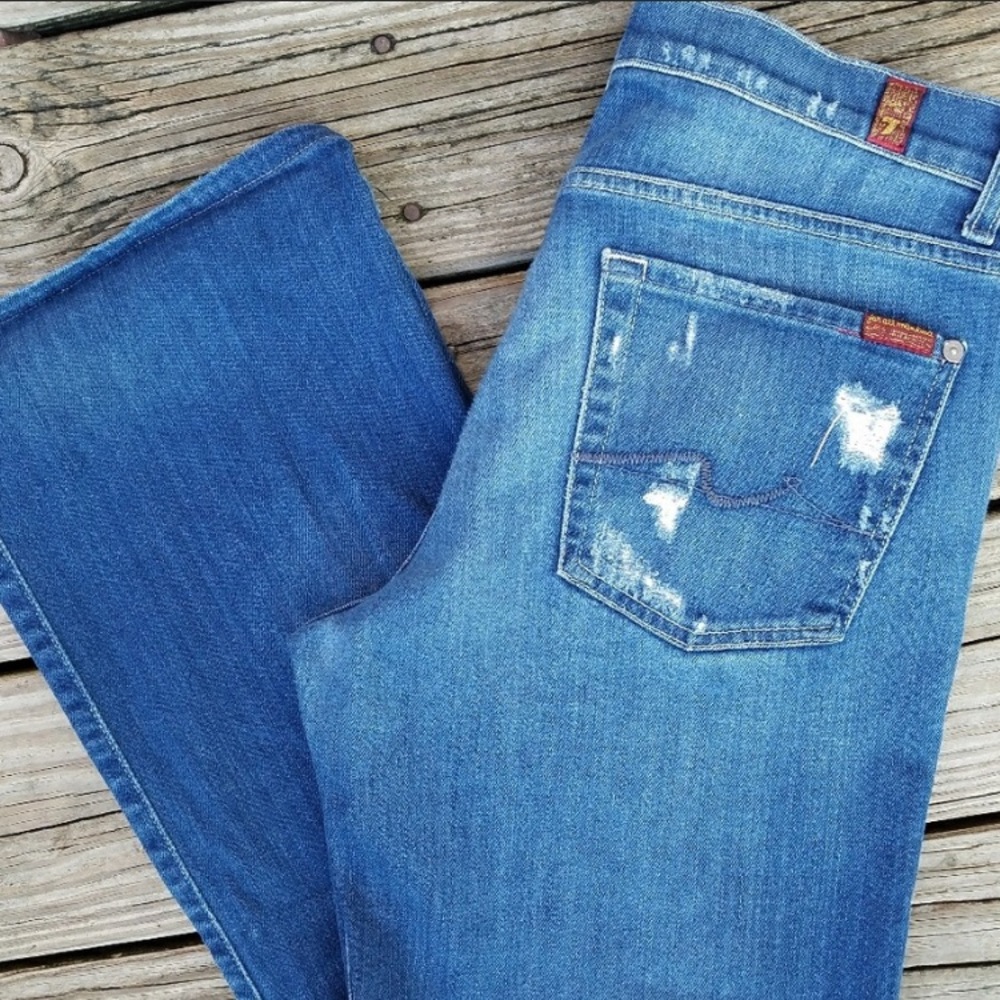 7 for all mankind jeans -relaxed fit